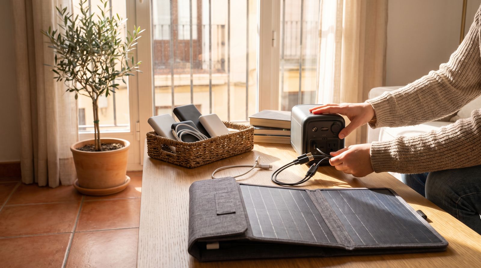 Conectores y compatibilidad con estaciones de energía